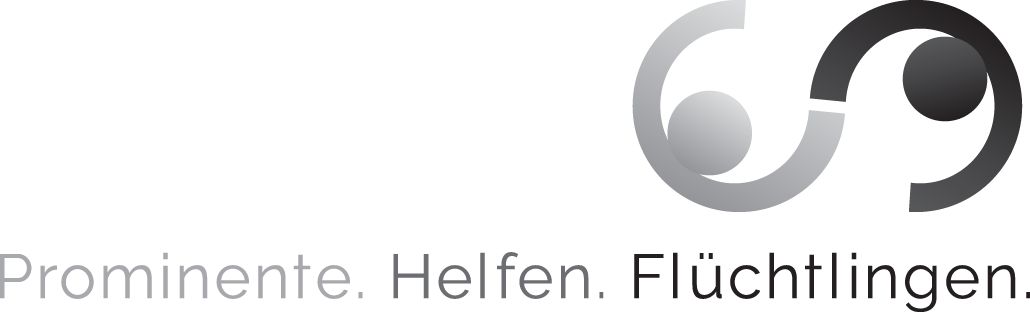 Logo | Prominente. Helfen. Flüchtlingen.